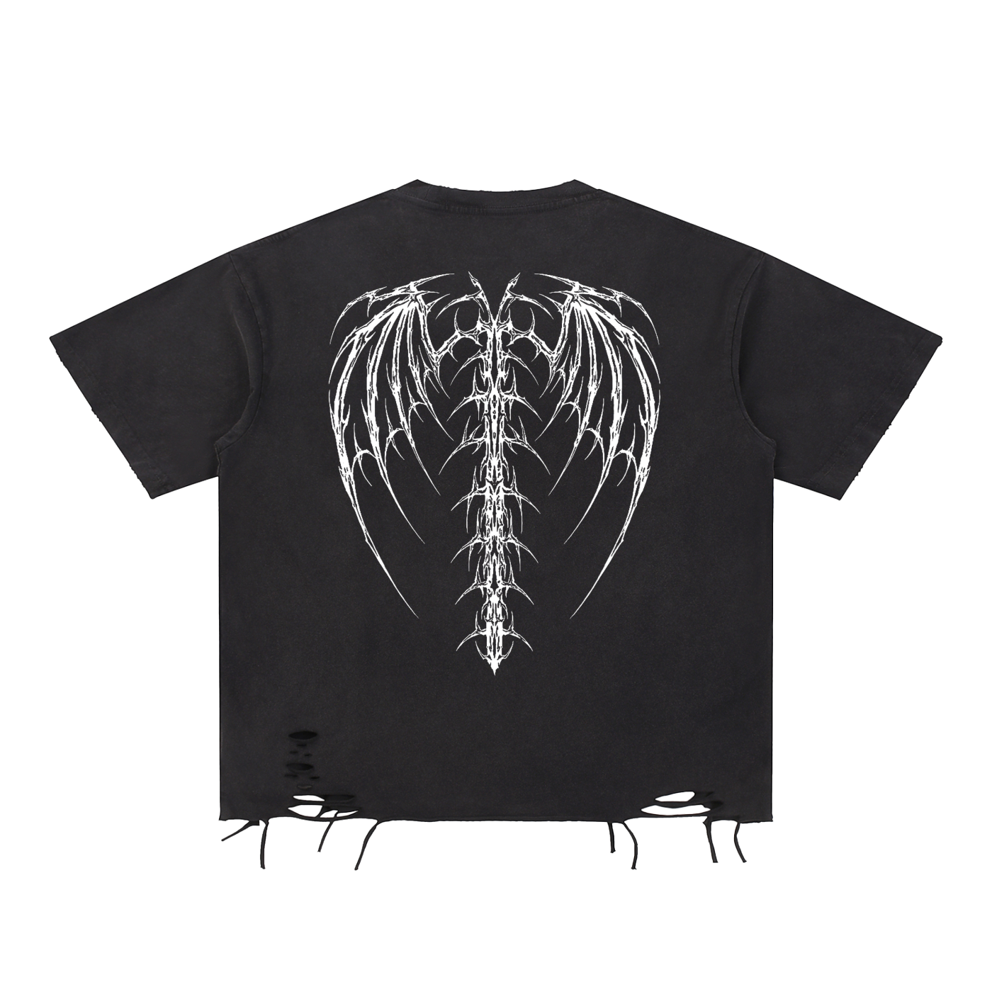 NTTB Wings Raw-Hem T-Shirt