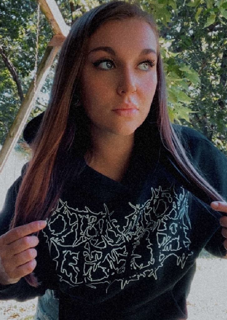 Chelsea Frayed Sunfade Boxy Hoodie