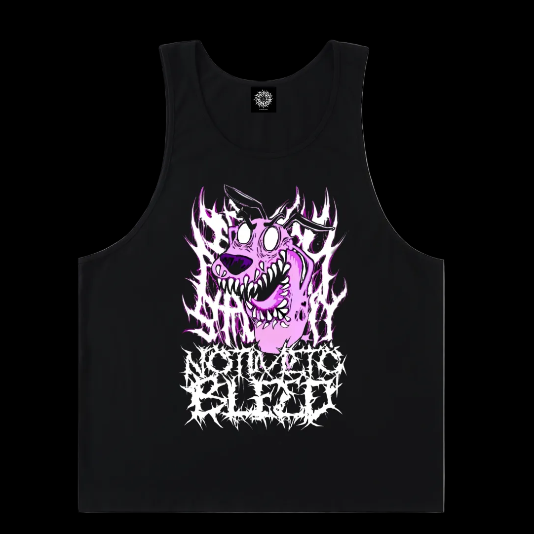 Courage the Brootally Dog Loose Tank Top
