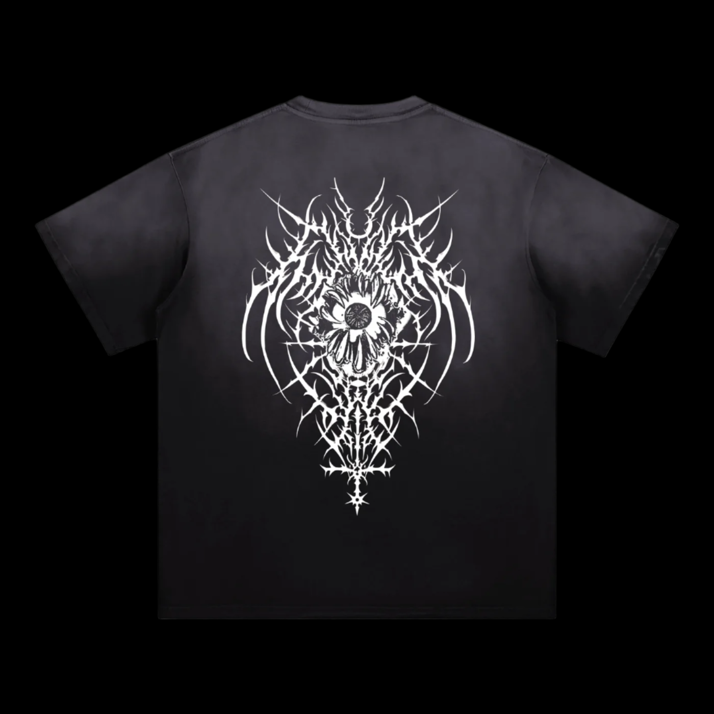 hearts beasty eye sunfade T-shirt