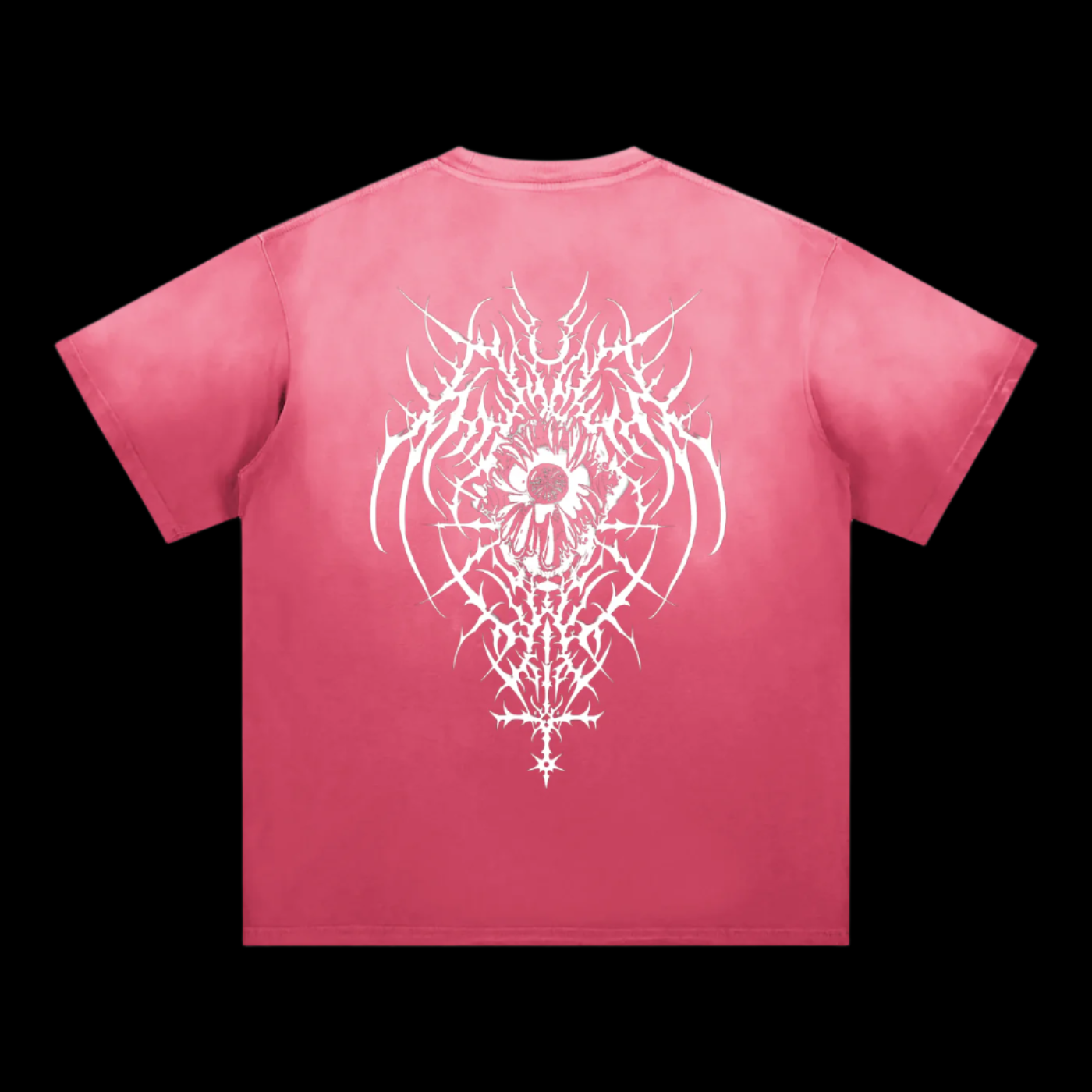 hearts beasty eye sunfade T-shirt