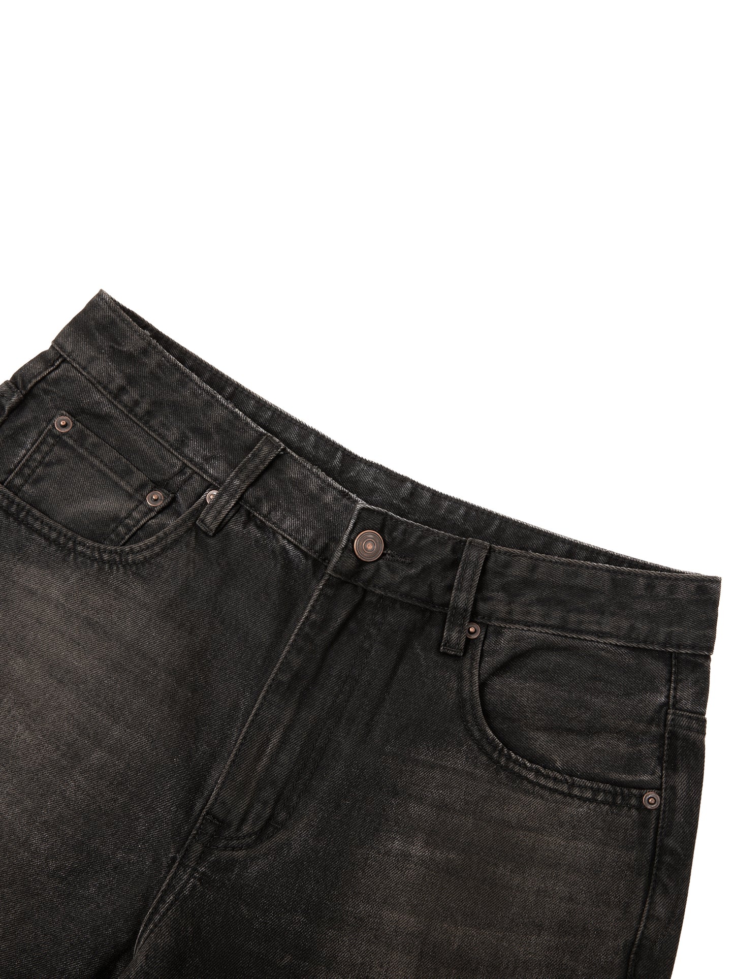 Y2K Vintage Wash Heavyweight Denim Jeans
