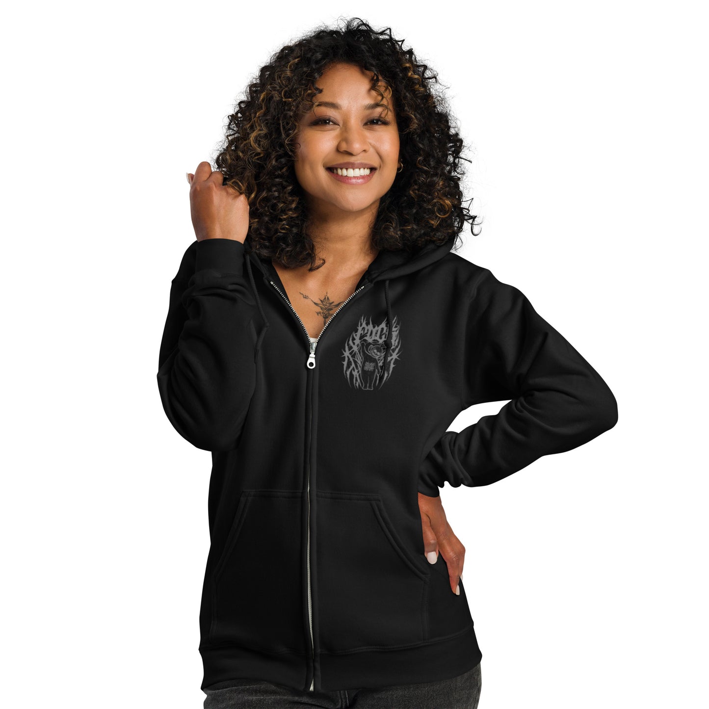 Teletubby unisex heavy blend zip hoodie